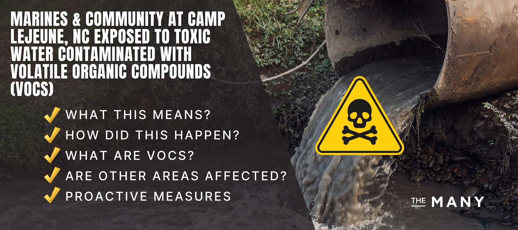 Toxic Water Contamination at Camp Lejeune