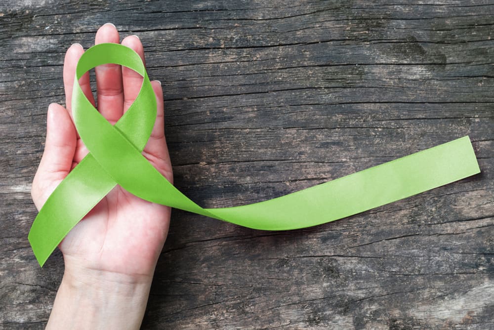 lime green ribbon for lymphoma Cancer